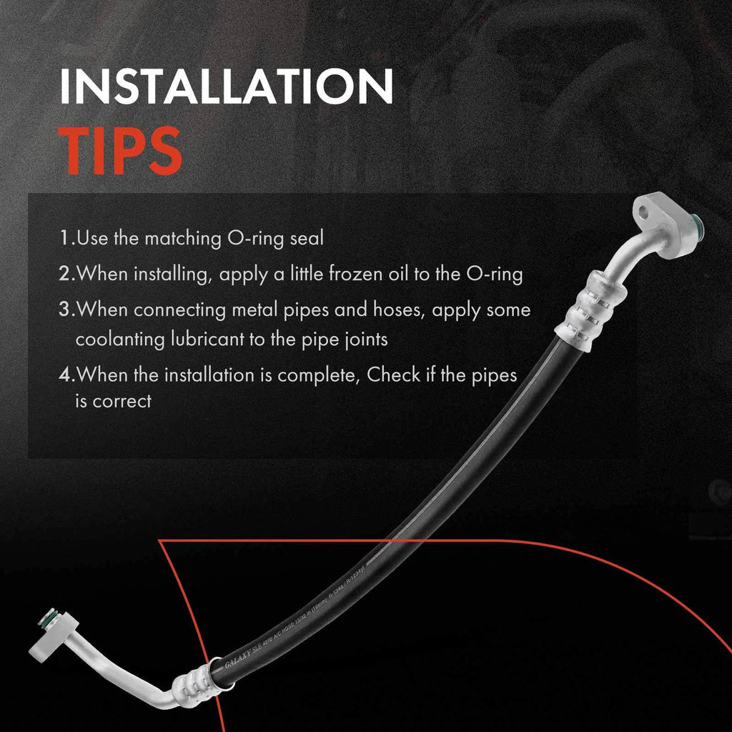 A/C Refrigerant Discharge Hose for Honda Fit (2007–2008)
