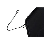 Rear Trunk Cargo Cover for Nissan Leaf (2013–2017) Black Protector