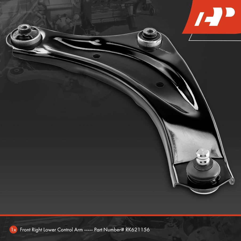 Front Right Lower Control Arm with Ball Joint for Nissan Juke (2011-2017)