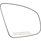 Passenger Side Mirror Glass for Nissan Pathfinder (2013-2016)