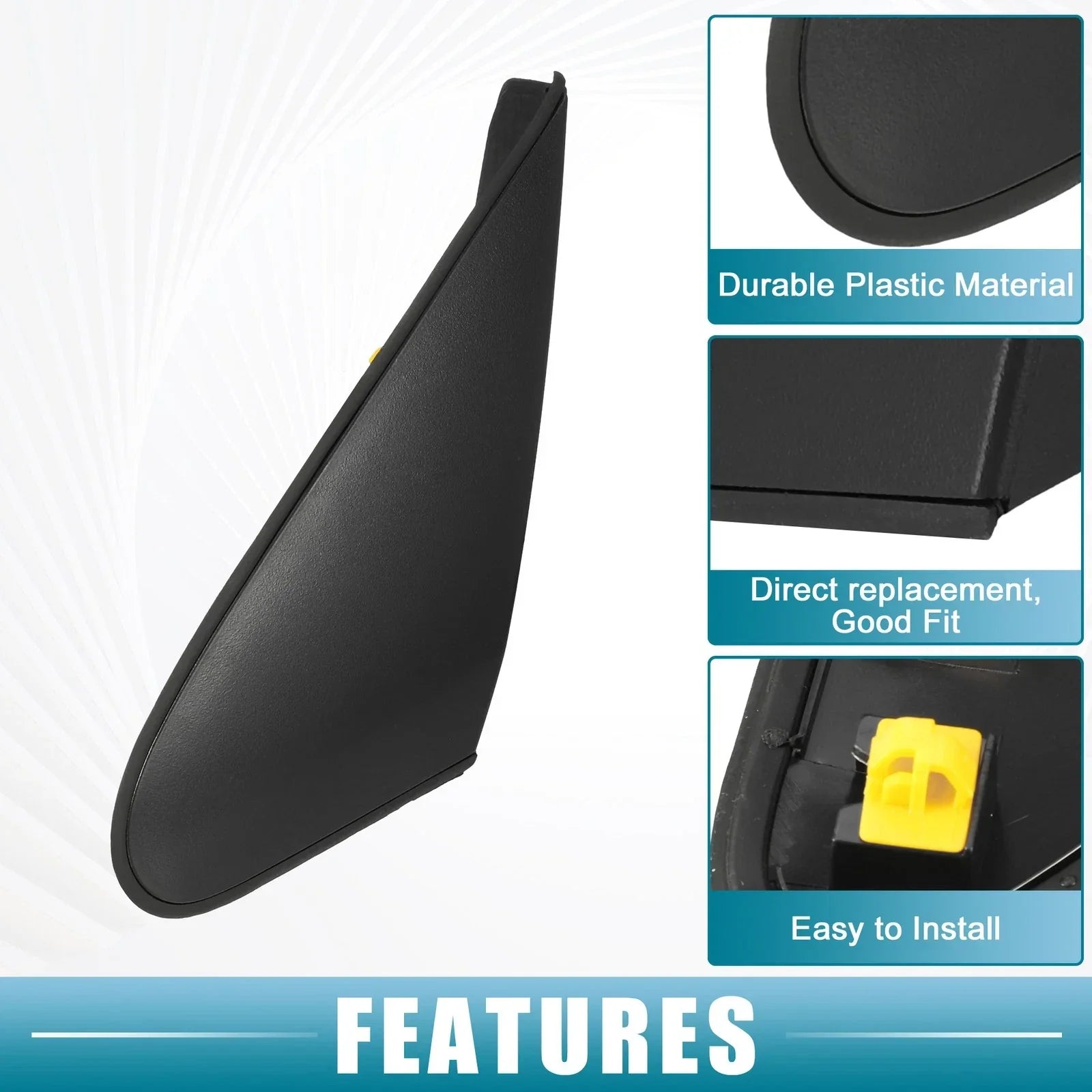 Left Car Mirror Corner Triangle Cover for Hyundai Tucson (2016-2023)