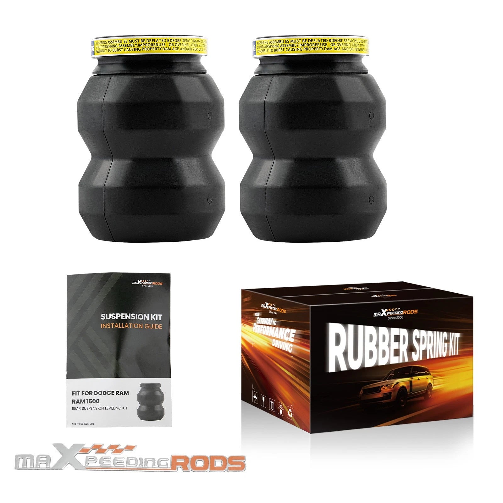 Rear Enhanced Suspension System for Dodge Ram 1500 4WD Quad Crew Cab (2009–2010)