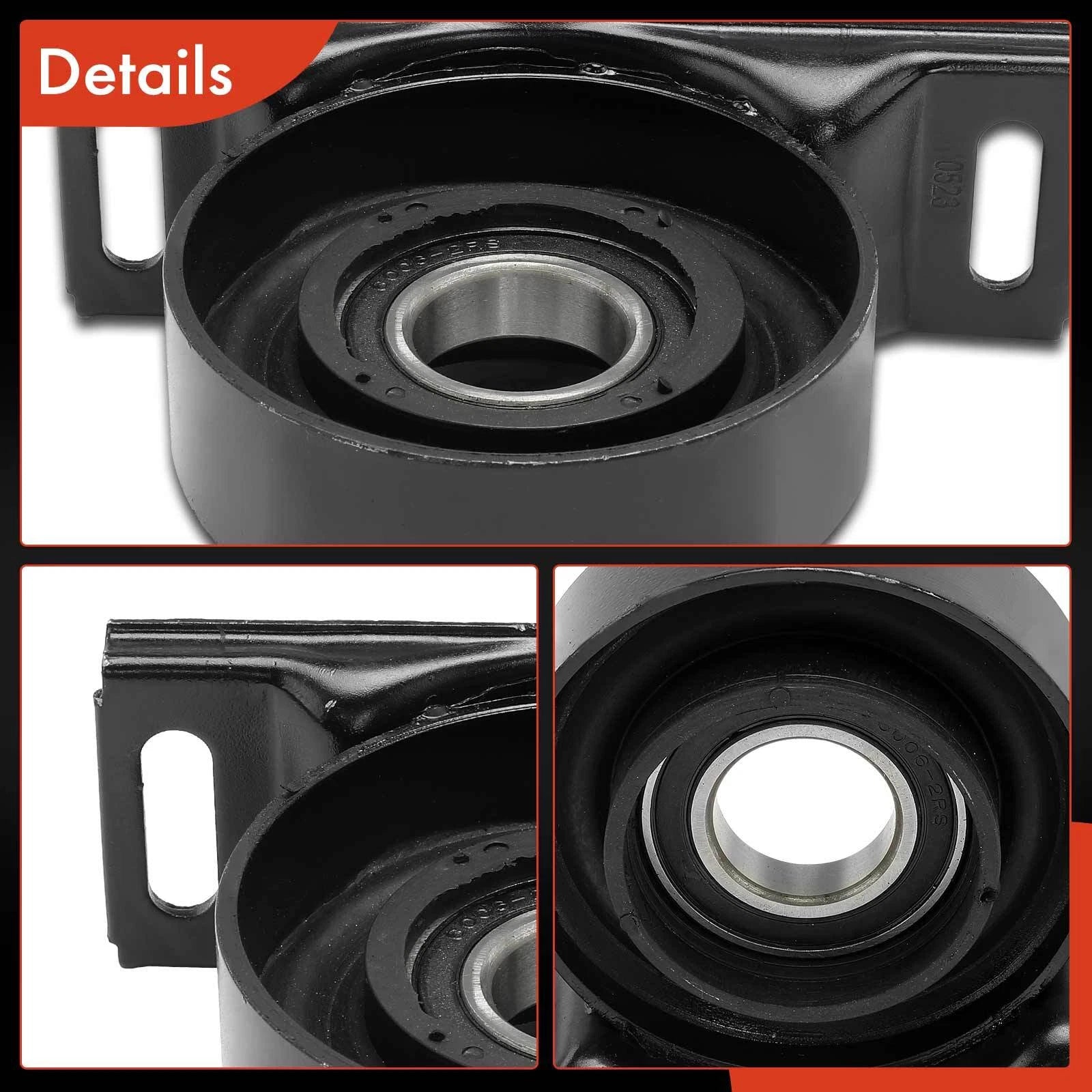 2X Drive Shaft Center Support Bearing for BMW E30 (1982-1994)