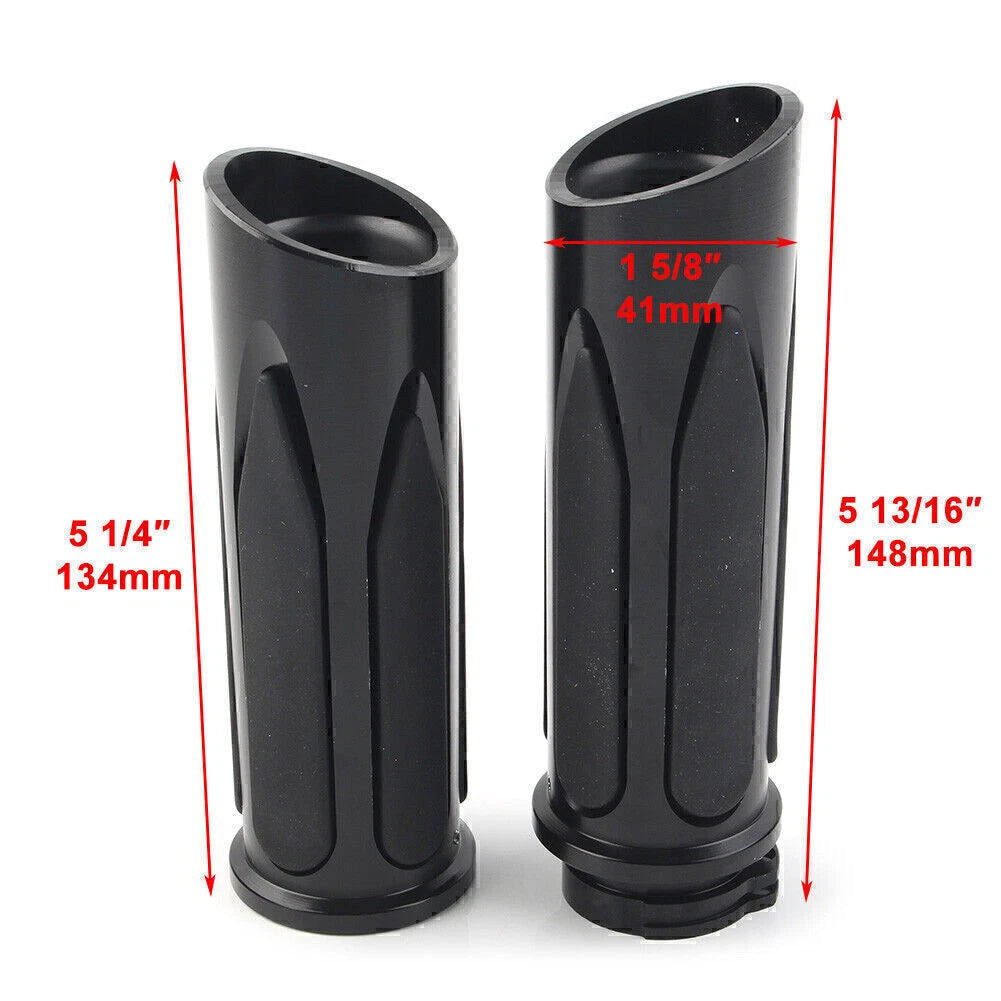 1 Pair Soft Touch Hand Grips for Harley Touring Street Road Glide (2014–2023)