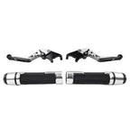 Silver Extendable Brake Clutch Levers Set for Suzuki GSXR750