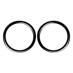 Door Loud Speaker Ring Cover Trim for BMW 3 Series E36 (1991–1999) Matte Black