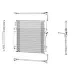 Replacement Condenser w TOC for 3.7L V6 Jeep Liberty (2008–2012)
