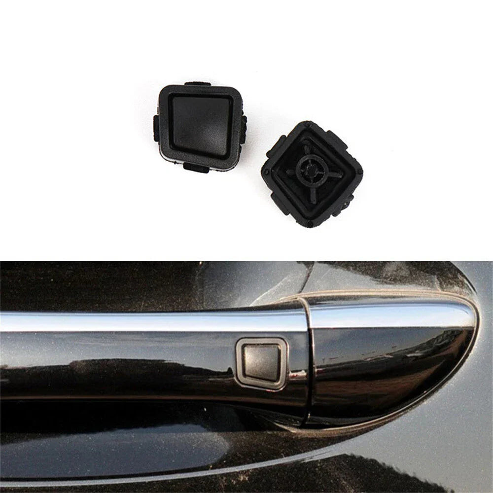 L&R Outside Door Handle Sensor Button Covers for Mercedes Benz S, R, CL, ML, GL