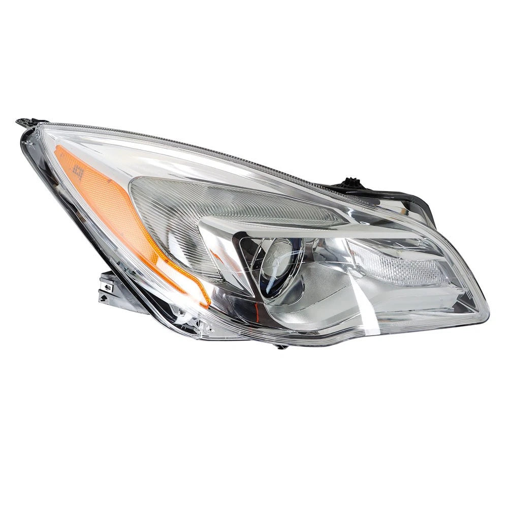 Right Side Halogen Headlight for Buick Regal (2014-2017) Chrome Finish