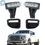 2X LED Fog Lights for Ford F250 F350 Super Duty (2020–2022)