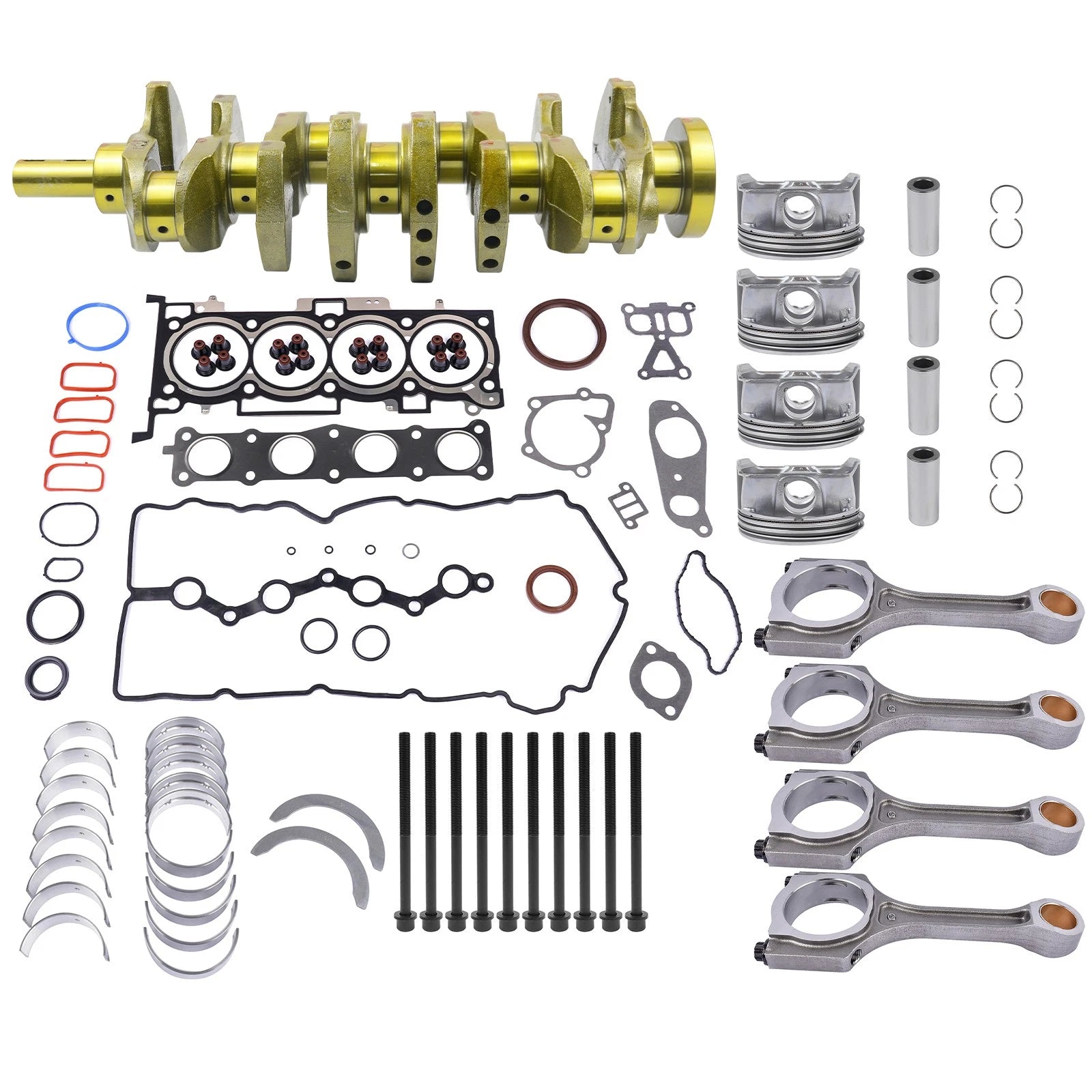 Engine Rebuild Overhaul Kit for Kia Sorento, Hyundai Santa Fe Sport (2013–2019)