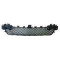Replacement Plastic Front Bumper Cover Grille w/Park Assist Sensor Holes