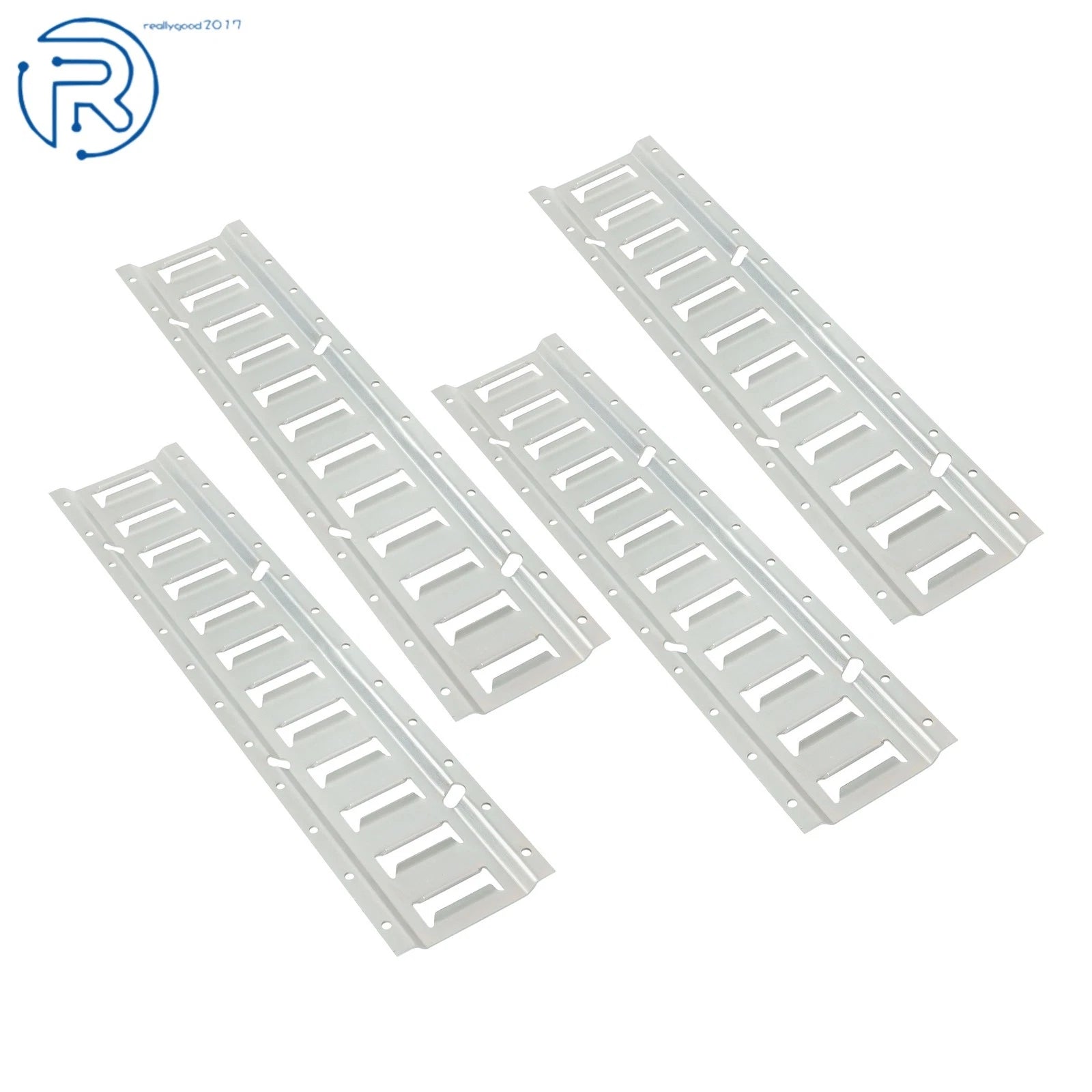 Set of 4 E Track Tie Down Straps for Van Truck Enclosed Trailer (2')