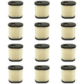 12 Air Filters for Tecumseh Mower LEV100 LEV115 LEV120 LV195EA OVRM65