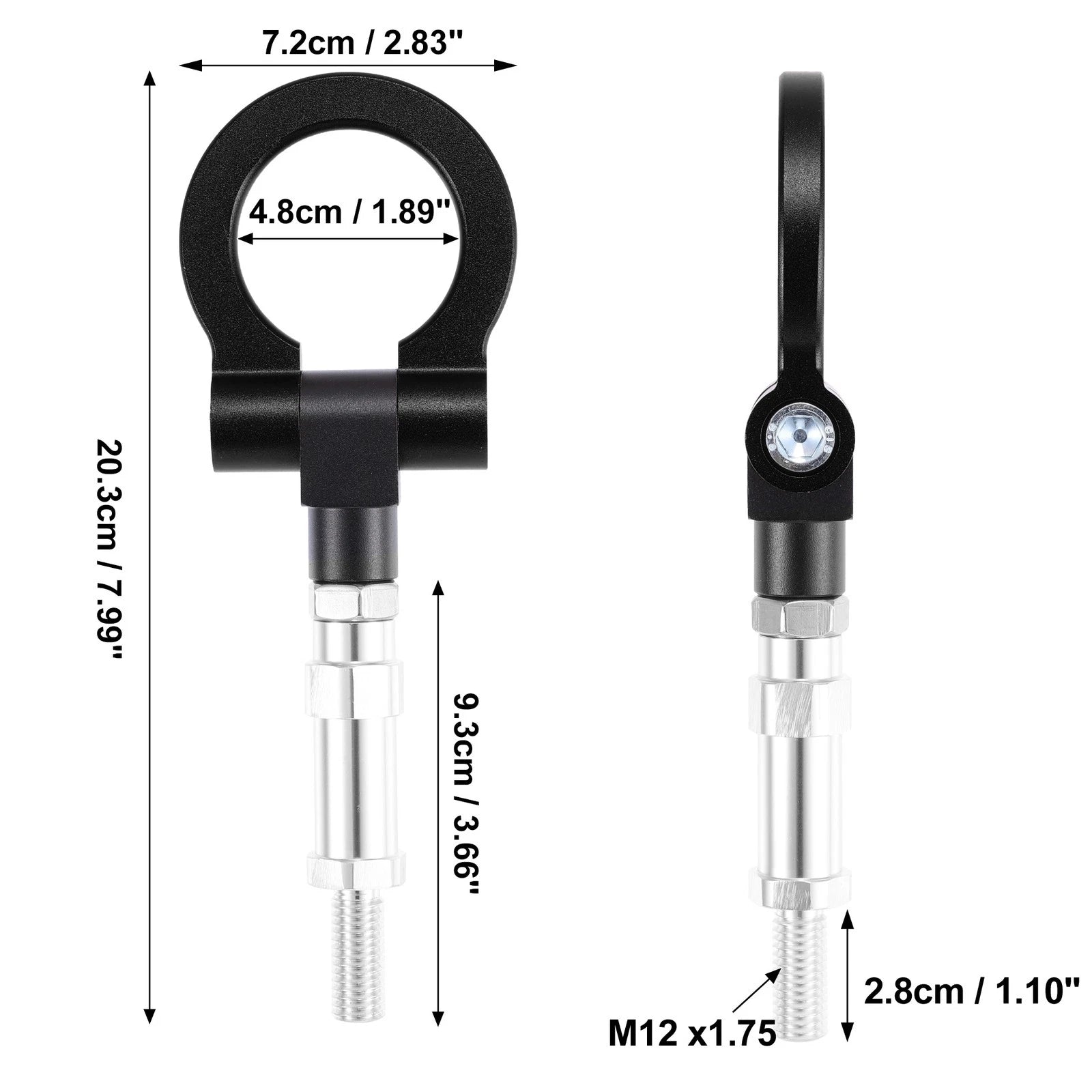 Tow Hook Ring Eye for Honda Fit S2000, Acura TL (2001–2020)
