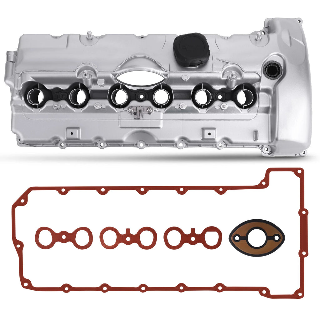 Aluminum Engine Valve Cover Set for BMW 325i 325xi 330i 330xi (2006)