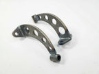 Headlight Stands with Black Dietz Buckets for Custom Steel Frame Mount (Pair)