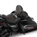 Rider & Passenger Backrest Pad for Harley CVO Road Glide (2009–2023)