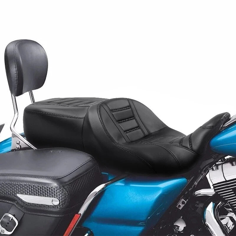 One Piece Rider Driver & Passenger Seat for Harley Road Electra Glide (2009–2023)