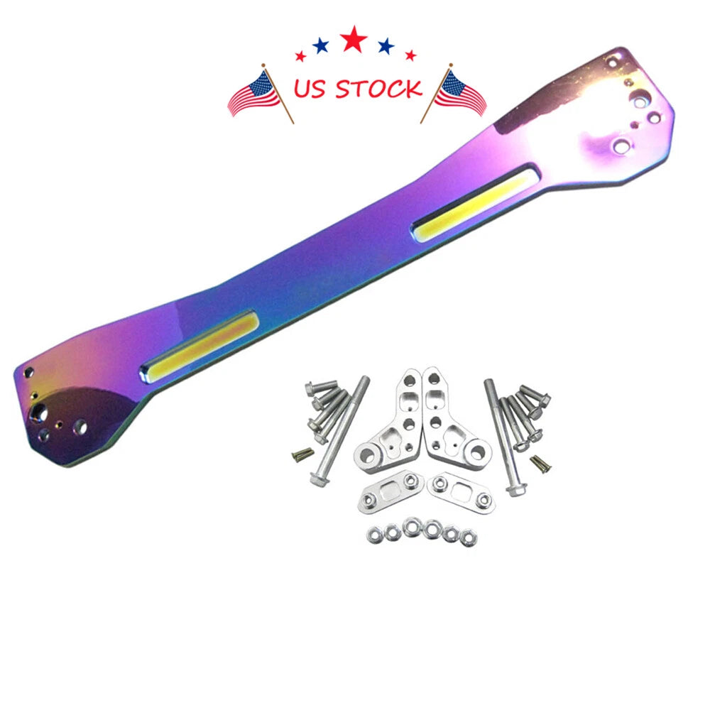 Neo Chrome Rear Subframe Brace Tie Bar for Honda Civic (1996-2000)