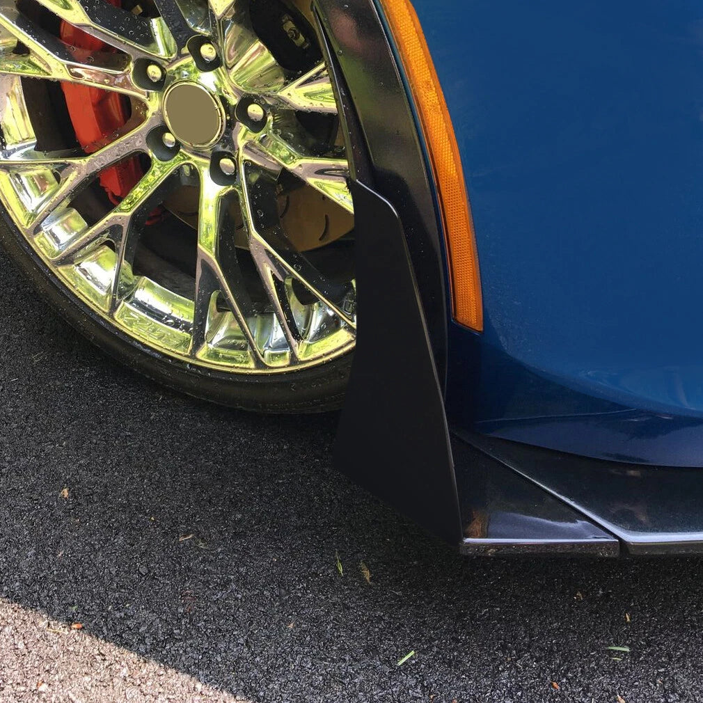 Front Side Splitter Extension Winglets for Corvette C7 Z06 (2014–2023)