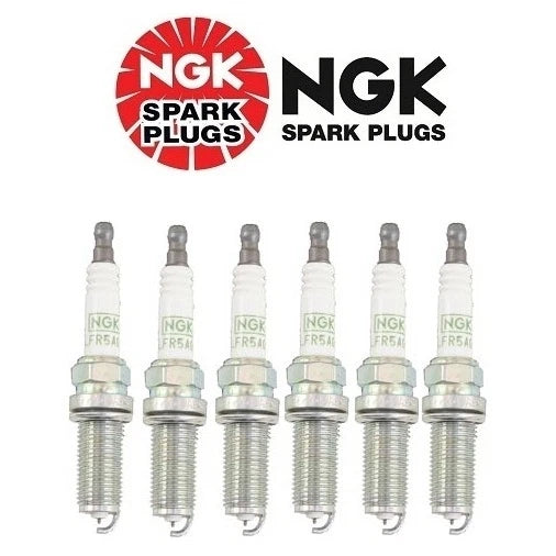 Set of 6 NGK LFR5AGP/5018 Platinum Spark Plugs for