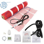 Electric Radiant In-Floor Heating Mat Kit for Home (10 Sqft)