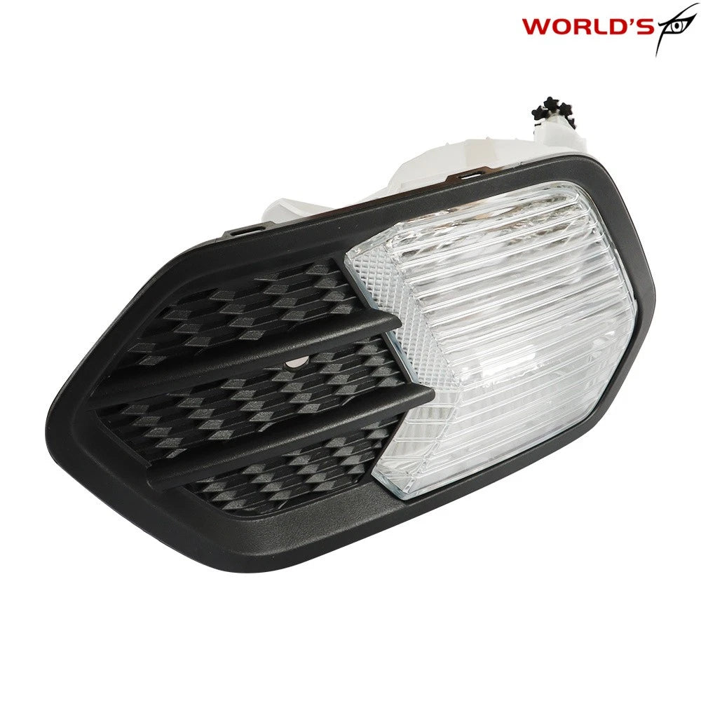 Front Bumper Fog Light Assembly for Ford Escape (2017–2019) with Black Cover