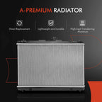 Radiator for Toyota Camry (2012–2017) 2.5L L4 Naturally Aspirated