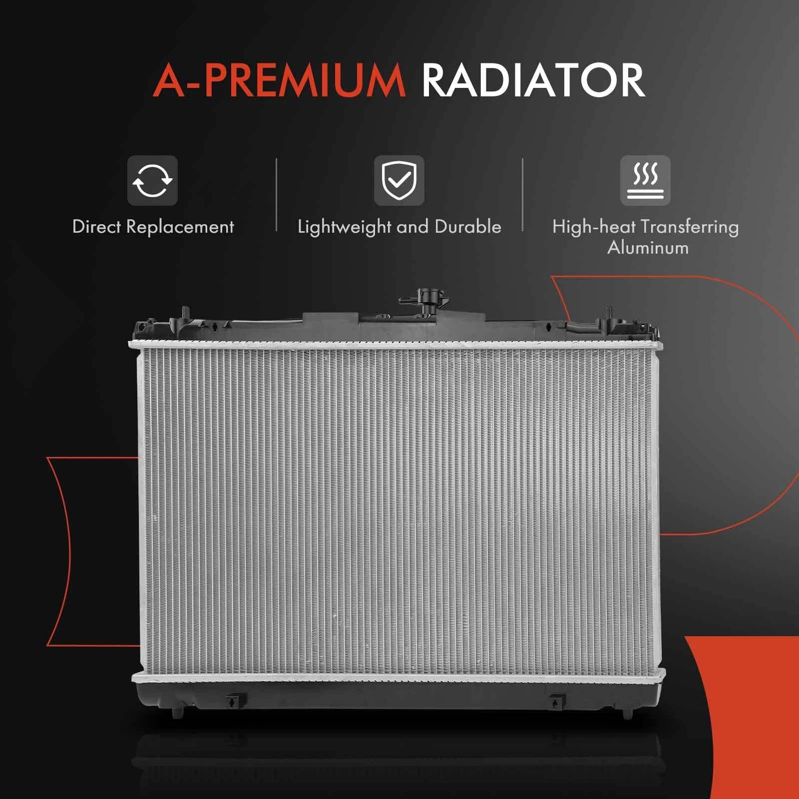 Radiator for Toyota Camry (2012–2017) 2.5L L4 Naturally Aspirated