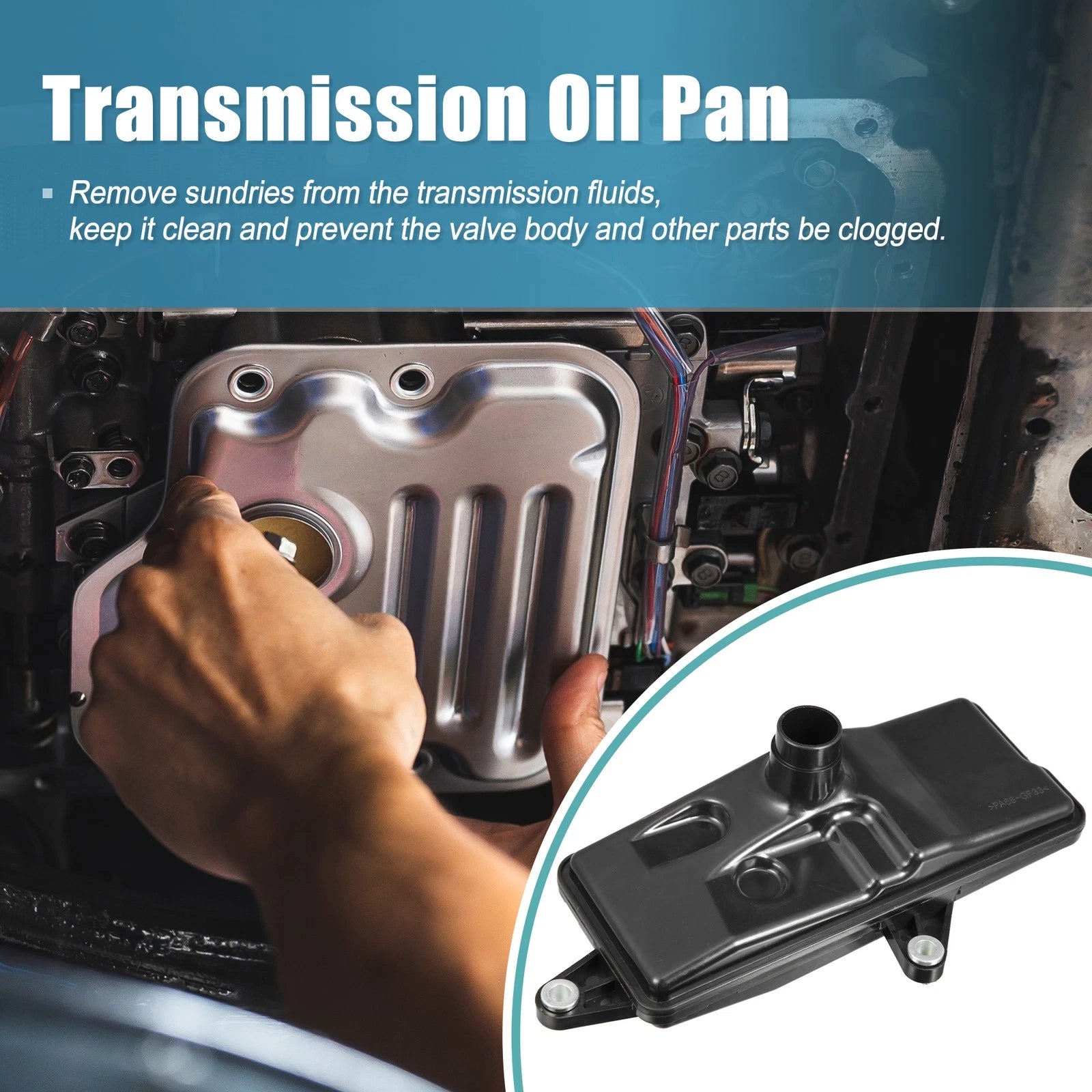 Transmission Filter Oil Pan for Honda Civic 4 Door (2001–2005) 25420-5T0-003