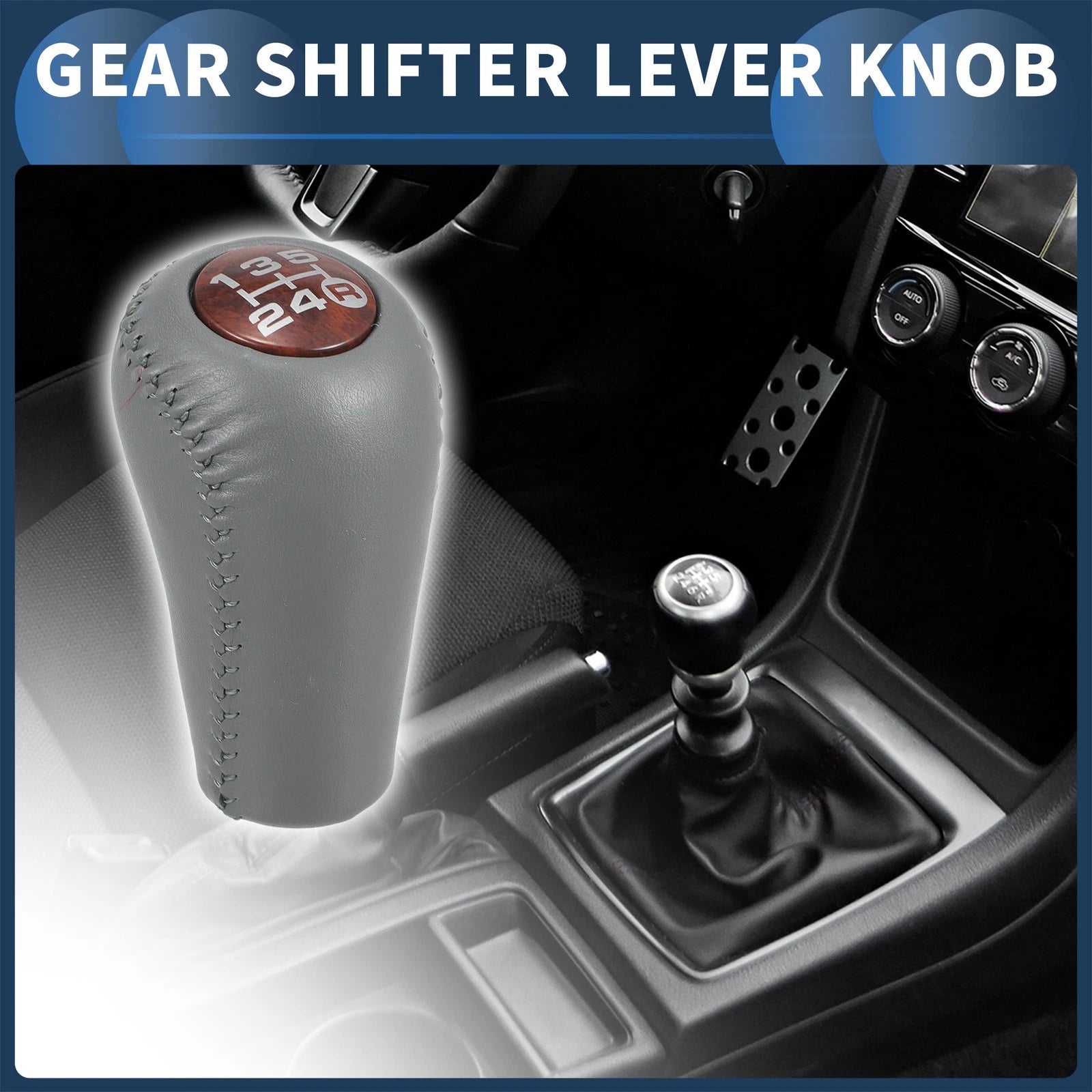 5 Speed Gear Shifter Knob for Toyota 4Runner (1993–2001) 655692198001
