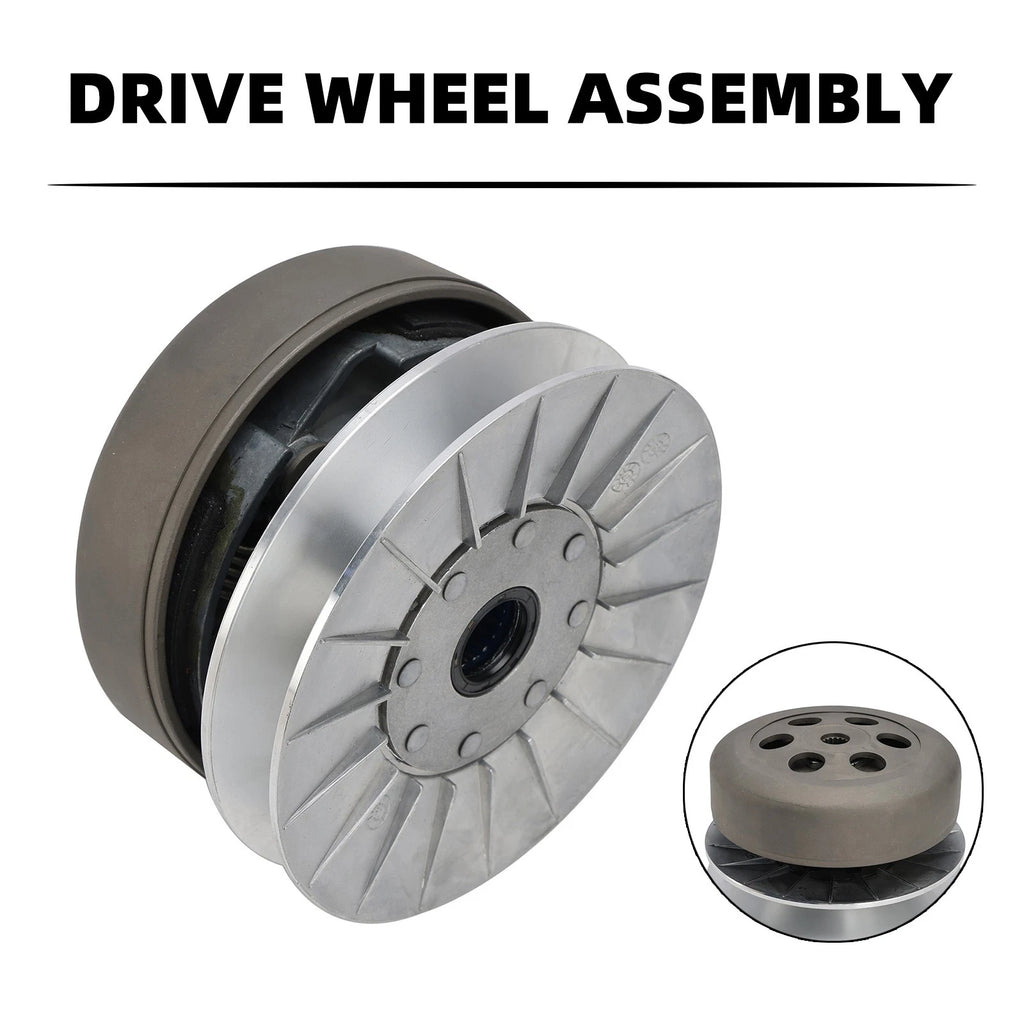 Front Complete Variator Set 23801A 23929A for Linhai ATV 300 E2 260 (2000–2023)