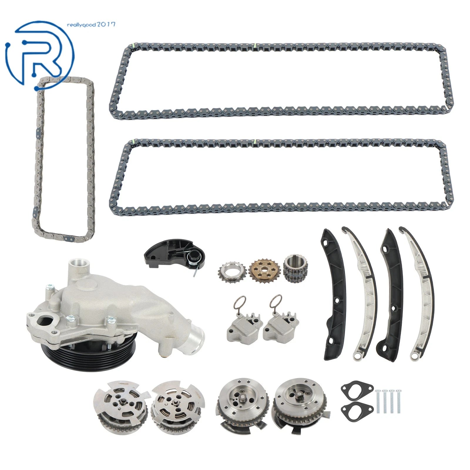 Timing Chain Kit VVT Water Pump for Land Rover Range Rover (2014–2022) 508PS 3.0L