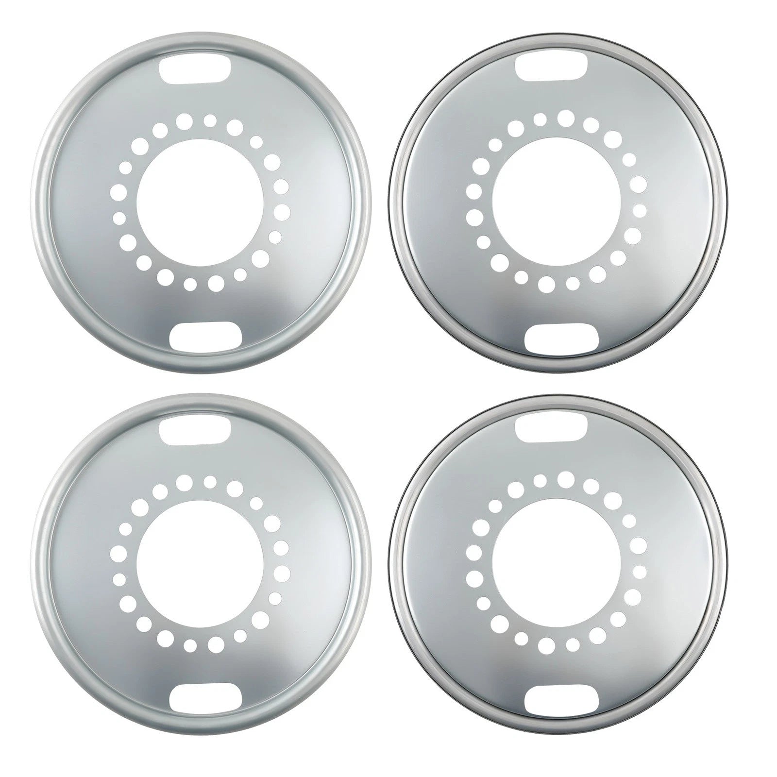 4x Wheel Balance Kit for Heavy Duty Trucks 22.5" Rim 11.25" 10 Holes 600-640