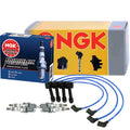 Set of 4 NGK Iridium IX Platinum Spark Plugs for Ford Probe (1993–1997)