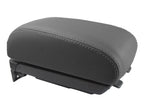 Leather Console Lid Pull Over Cover for Hyundai Tucson (2005–2009) Gray