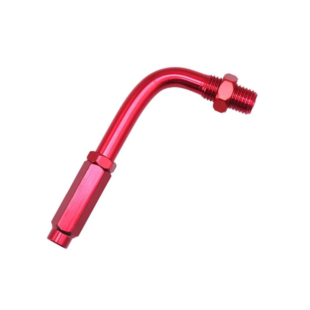 Throttle Cable Adjuster Tool for Motorcycle Dirt Bike (90 Degree, Aluminum, Red)