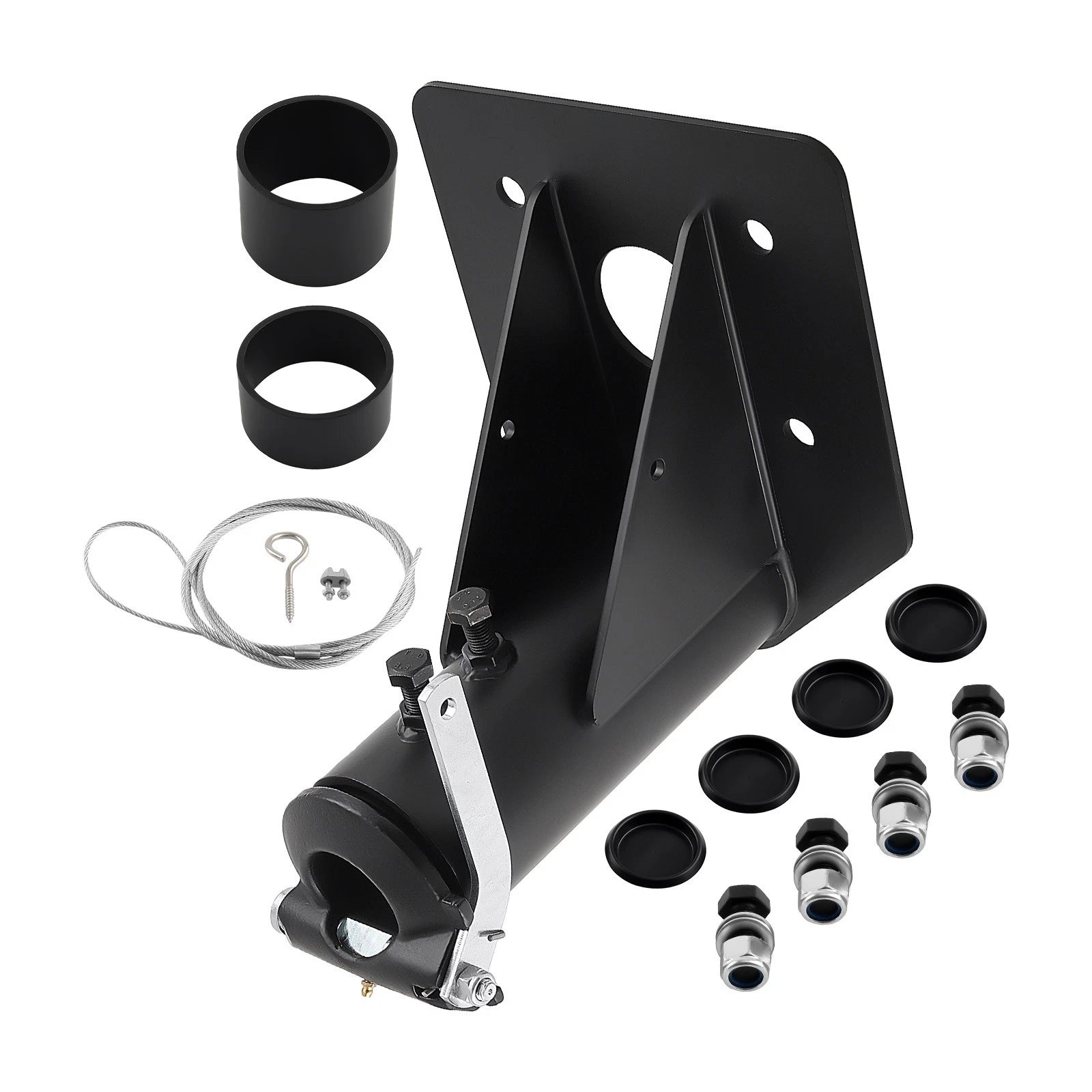 5th Wheel to Gooseneck Adapter 12"-17" for RV Trailer (24000 lbs)