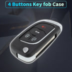 Set of 4 Key Fob Shell Cases for Chevrolet Camaro Equinox (2010–2019)