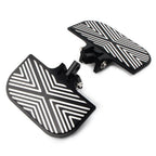 Aluminum Mount Passenger Floorboards for Harley Sportster XL Dyna