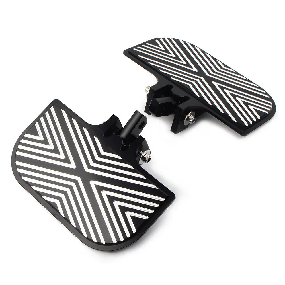 Aluminum Mount Passenger Floorboards for Harley Sportster XL Dyna
