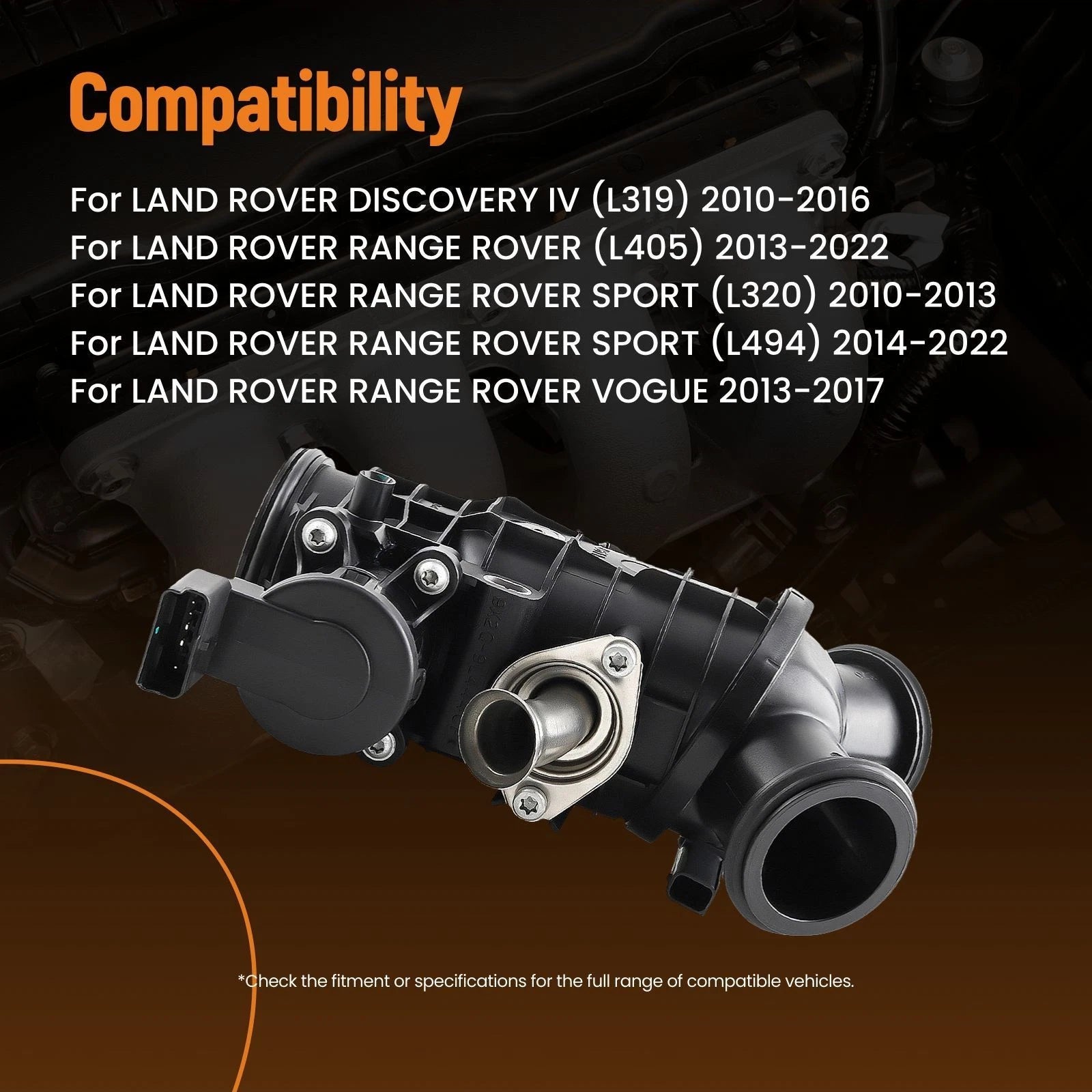 Throttle Body for Jaguar XJ, Land Rover Range Rover Sport (2009–2015)