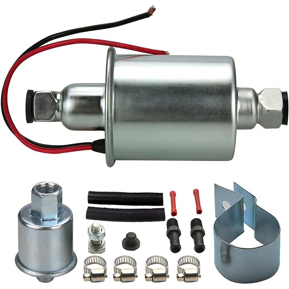 Electric Fuel Pump 12V 5-9 Psi for Universal Cars Trucks Tractors (E8012S)