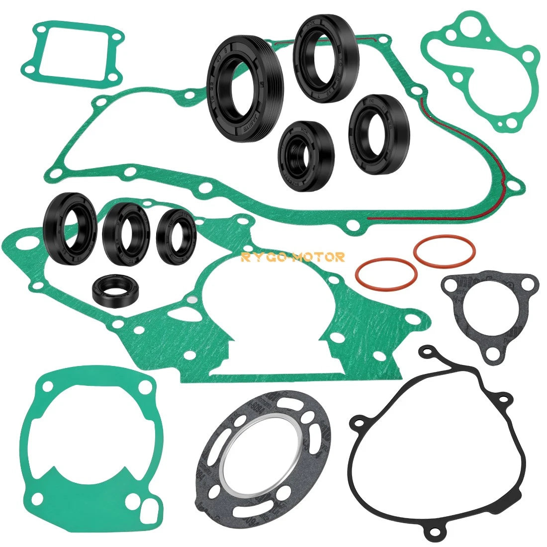 Complete Gasket Set with Seals for Honda CR80R (1986–1991)