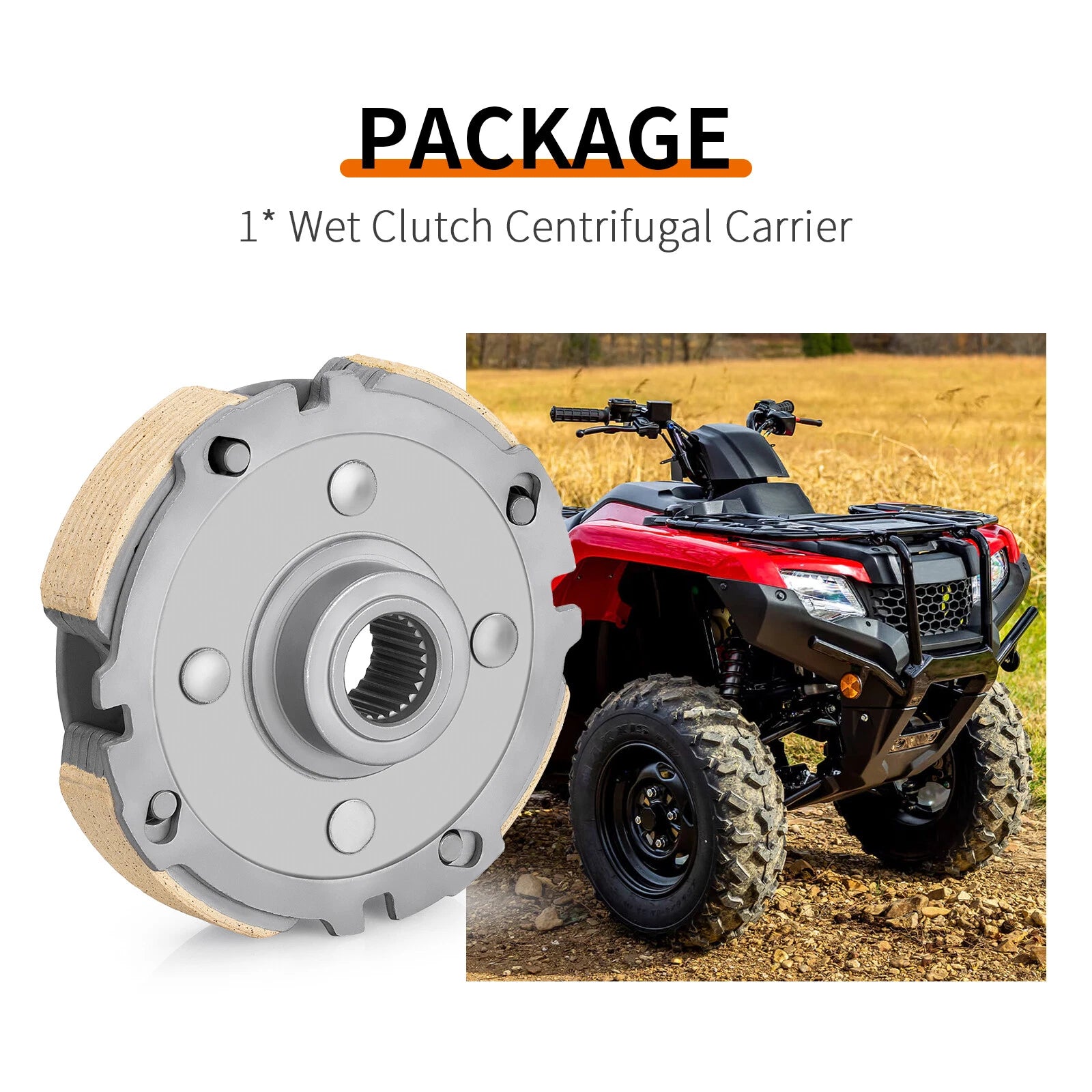 Wet Clutch Centrifugal Carrier for Honda Rancher 420 TRX420 (2007–2024)