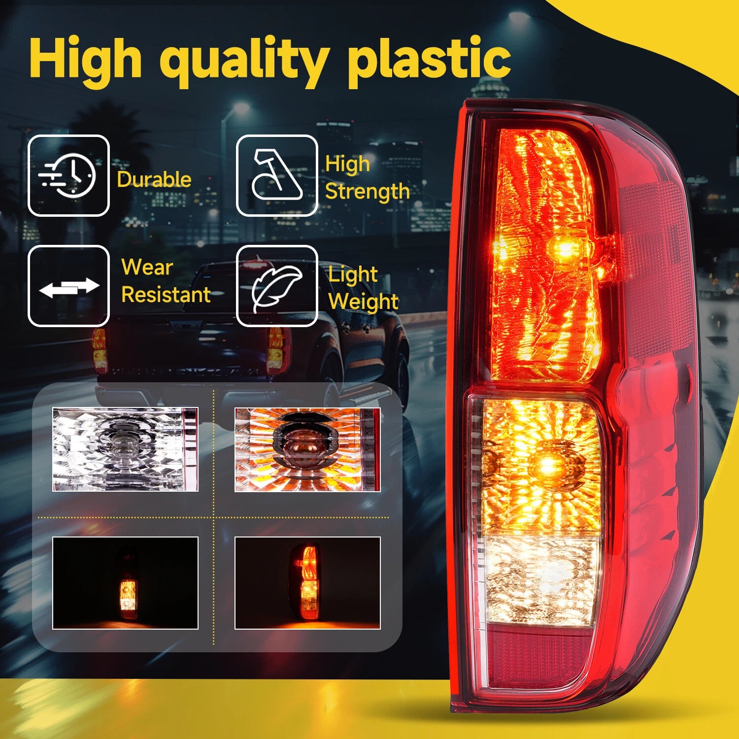 Passenger Side Tail Light for Nissan Frontier (2005–2021)