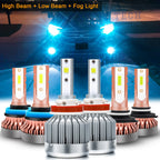 LED Headlight & Fog Light Bulb Kit for Honda Pilot (2006–2017)