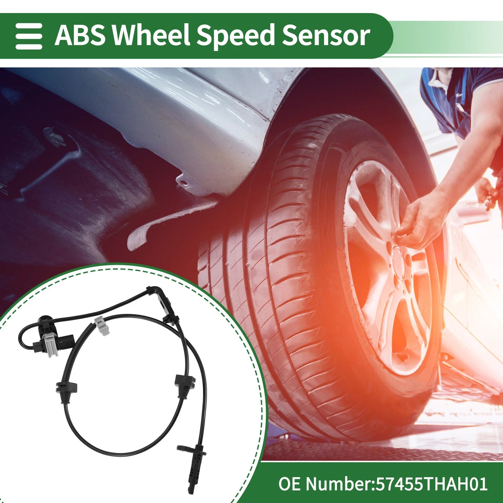 ABS Wheel Speed Sensor for Honda Avancier (1997–2003) No. 57455THAH01