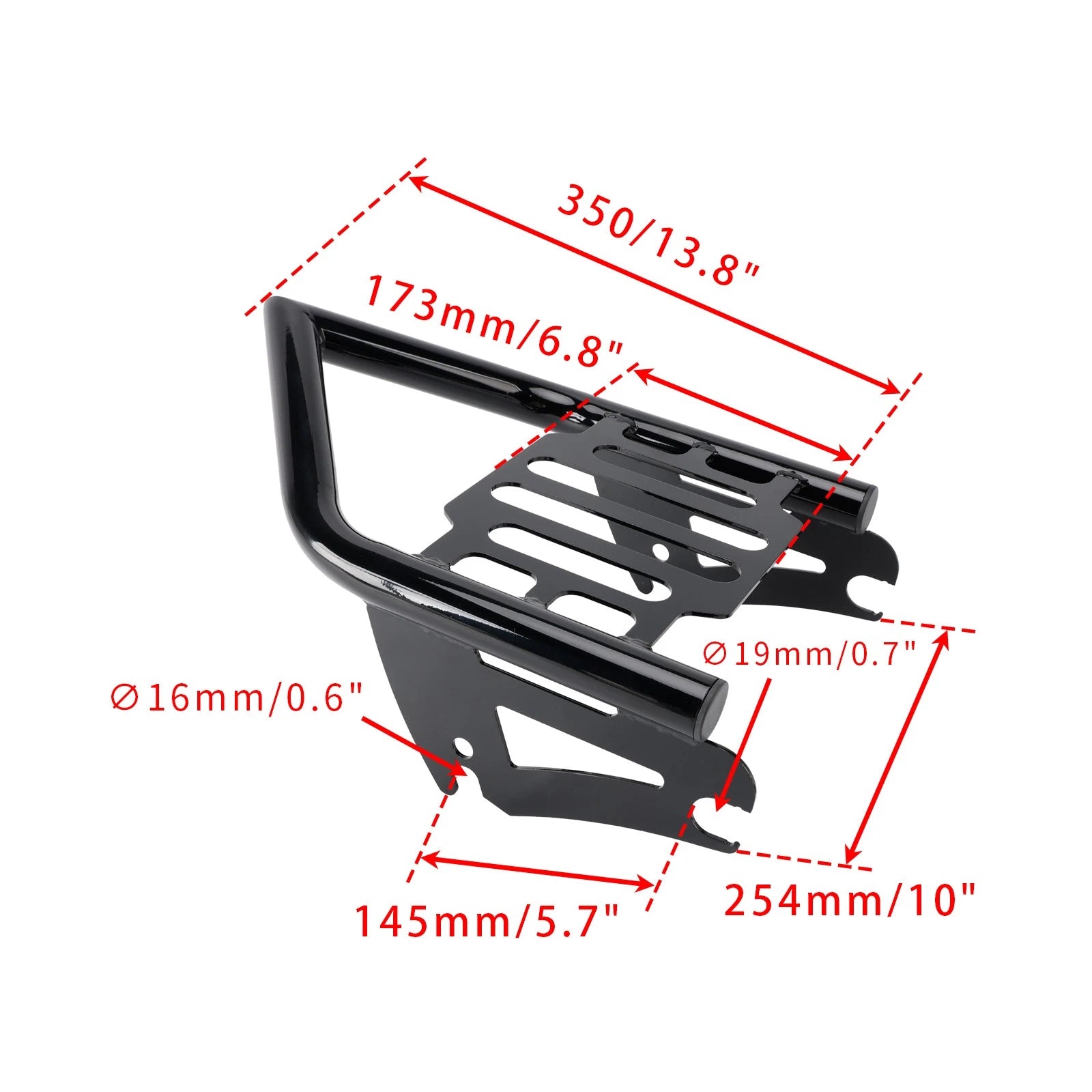 Detachable Luggage Mounting Rack for Touring Model (2009–2025)